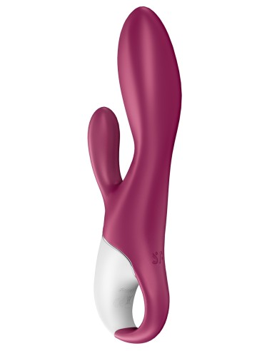 Vibro Rabbit connecté Heated Affair Satisfyer 20cm Mauve