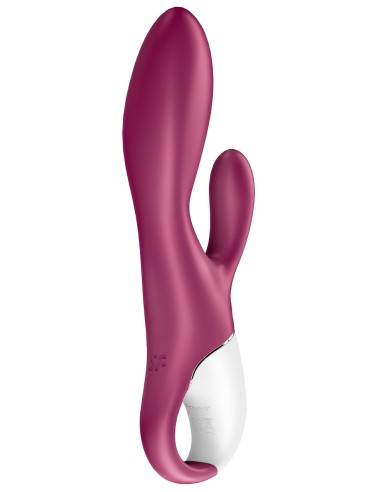 Vibro Rabbit connecté Heated Affair Satisfyer 20cm Mauve