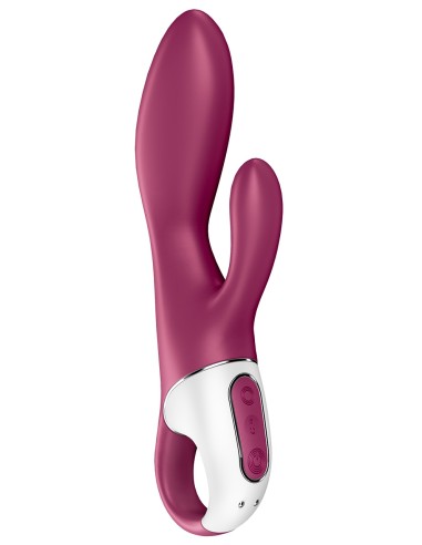 Vibro Rabbit connecté Heated Affair Satisfyer 20cm Mauve