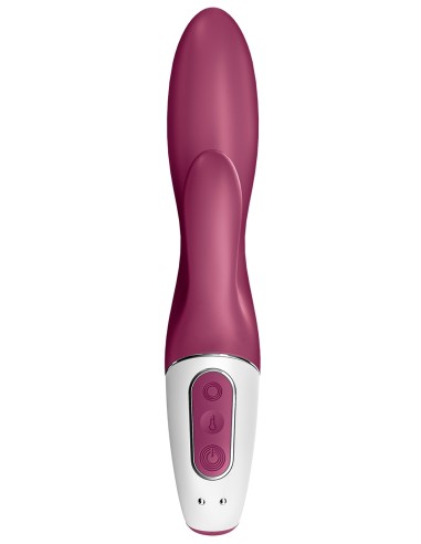 Vibro Rabbit connecté Heated Affair Satisfyer 20cm Mauve