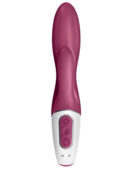 Vibro Rabbit connecté Heated Affair Satisfyer 20cm Mauve