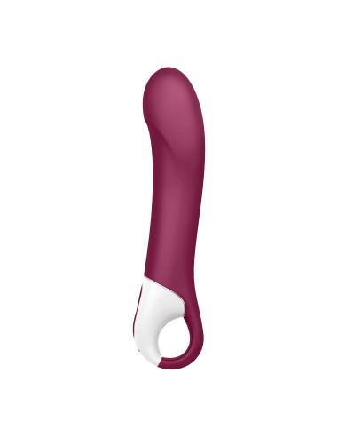 Vibromasseur connecté Big Heat Satisfyer 15 x 4cm Mauve
