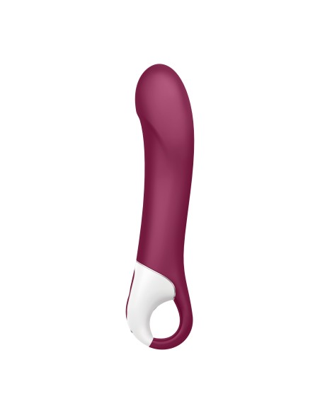 Vibromasseur connecté Big Heat Satisfyer 15 x 4cm Mauve