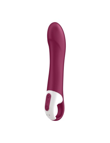 Vibromasseur connecté Big Heat Satisfyer 15 x 4cm Mauve