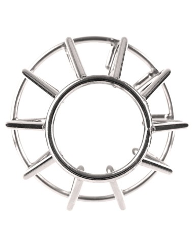 Plug en métal Hollow Flat M 10 x 7.8cm