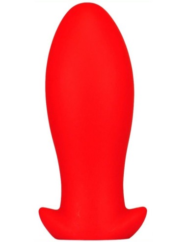 Plug silicone Saurus Egg S 10 x 4.5cm Rouge