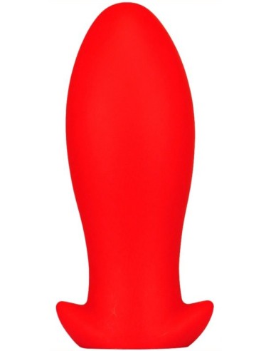Plug Silicone Saurus Egg M 12 x 5.3cm Rouge