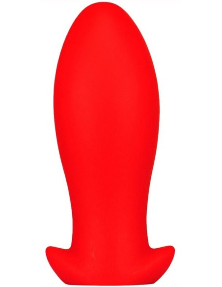 Plug Silicone Saurus Egg M 12 x 5.3cm Rouge