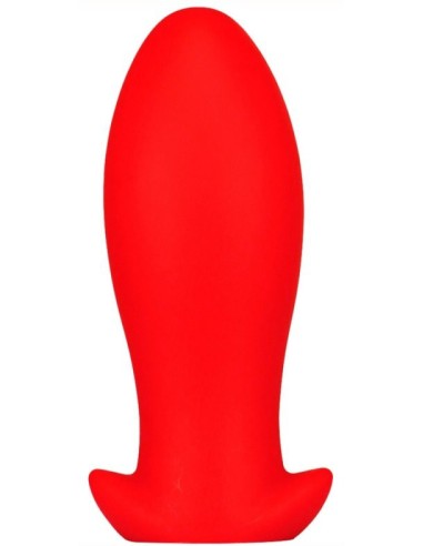 Plug Silicone SAURUS EGG L 14 x 6.3cm Rouge