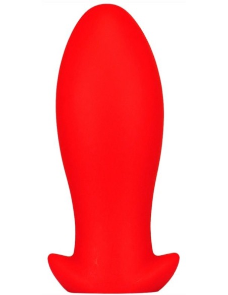 Plug Silicone SAURUS EGG L 14 x 6.3cm Rouge