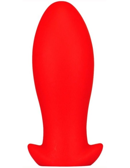 Plug silicone Saurus Egg XL 16.5 x 7.3cm Rouge