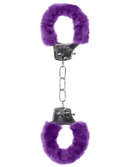 Menottes Pleasure Furry Violet