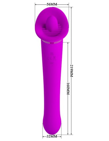 Accessoire pour anulingus Faust Pretty Love Violet