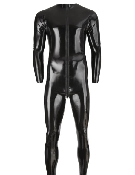 Combinaison en latex avec Zip intégral