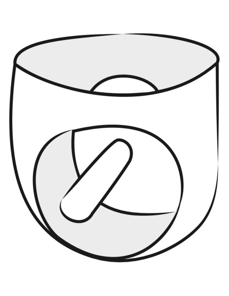 Slip en latex Gode 13 x 4cm