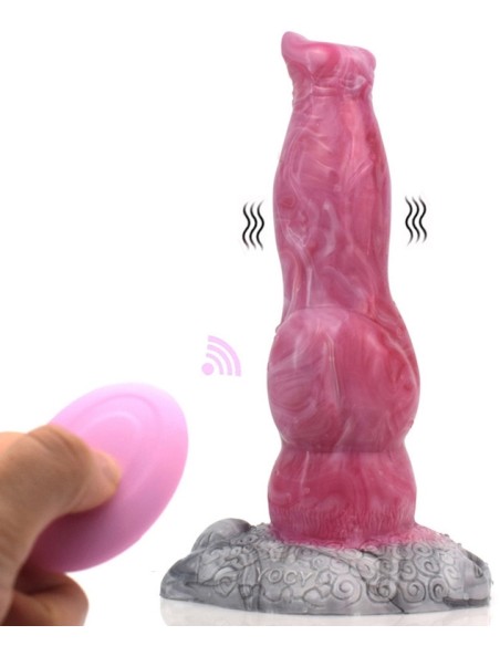 Gode vibrant monster Viby Wolf 18 x 5.7cm Gode vibrant monster Viby Wolf 18 x 5.7cm