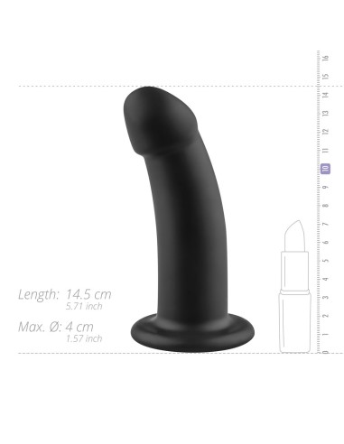 Gode Charlie 13 x 4cm Noir