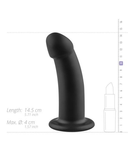 Gode Charlie 13 x 4cm Noir Gode Charlie 13 x 4cm Noir