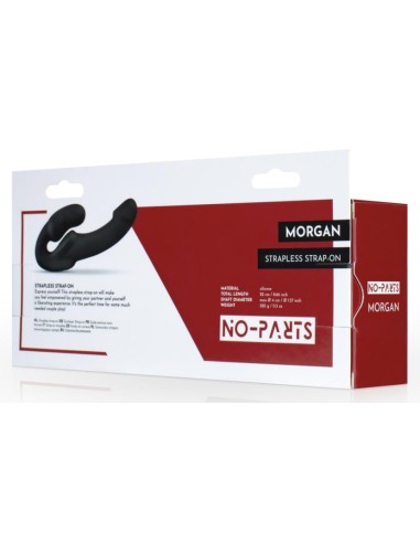 Gode-ceinture sans harnais Morgan 12 x 4cm