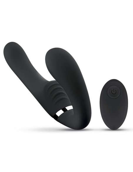 Gode-ceinture vibrant sans harnais Avery 12 x 3.5cm