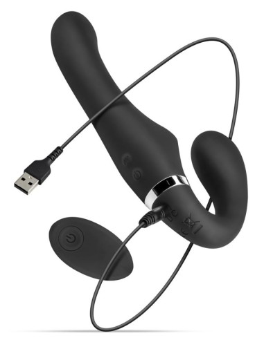 Gode-ceinture vibrant sans harnais Avery 12 x 3.5cm