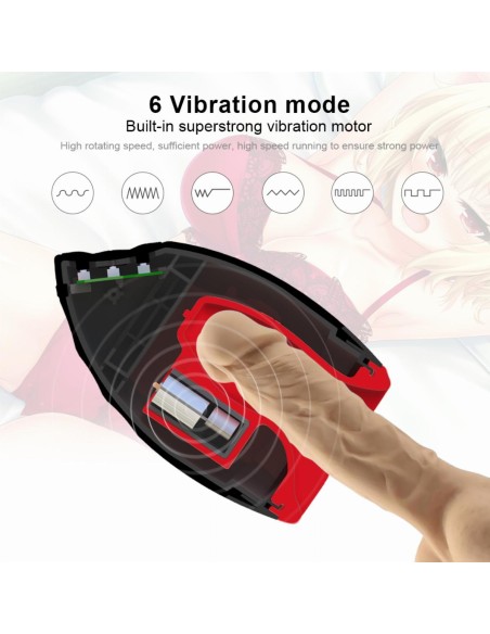 Masturbateur vibrant Oral Chiven 6 Vibrations