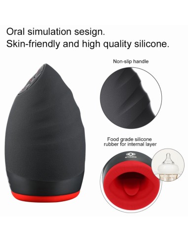 Masturbateur vibrant Oral Chiven 6 Vibrations