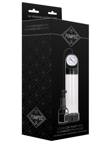 Pompe à pénis avec Jauge Comfort Pump 21 x 6cm