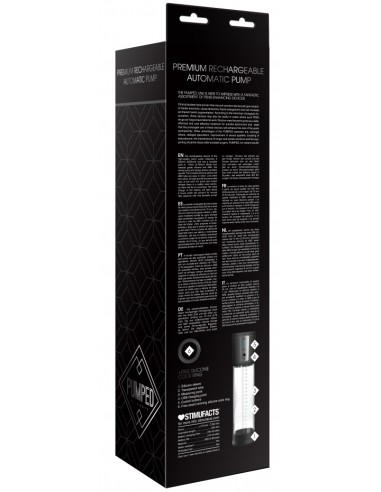 Pompe à pénis automatique Premium Pump 20 x 7cm