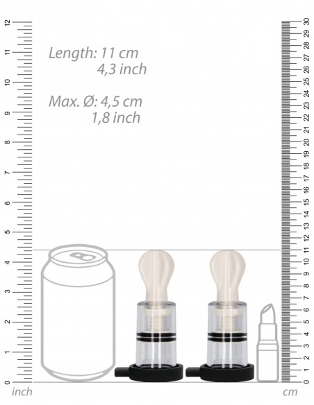 Suce-tétons E-Stim 45mm Suce-tétons E-Stim 45mm