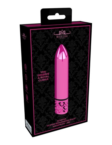 Mini vibro Glamour 10.5cm Rose