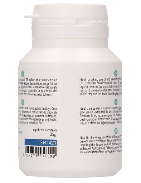 Poudre d'entretien Sextoys TPE 35g Poudre d'entretien Sextoys TPE 35g