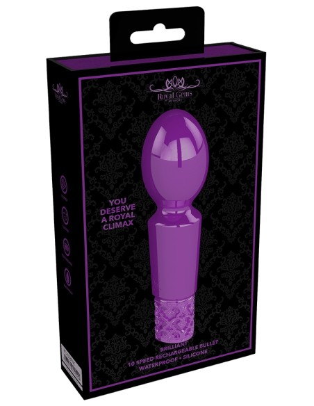 Mini wand Brilliant 12cm Violet