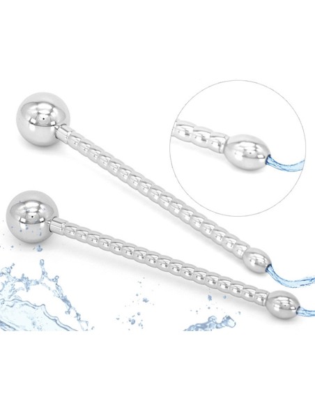 Plug d'urètre percé Long Ball 10cm
