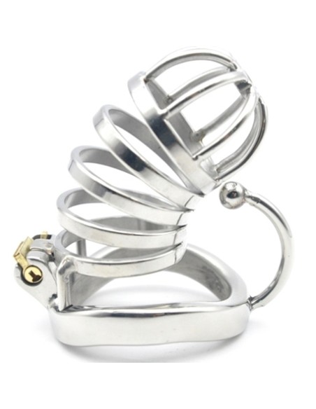 Cage de chasteté en métal Hook Cock 9 x 3.3cm