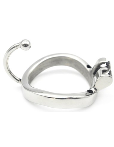 Cage de chasteté en métal Hook Open 7 x 3.3cm