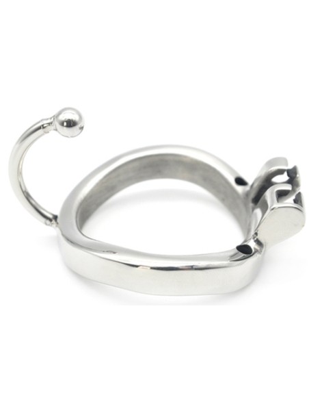 Cage de chasteté en métal Hook Open 7 x 3.3cm