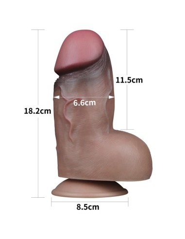 Gode ThickUp Nature Cock 12 x6.5cm Latino