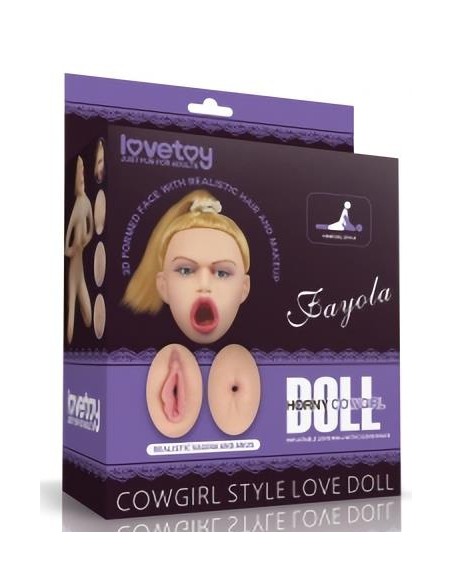 Poupée gonflable Cowgirl Fayola Poupée gonflable Cowgirl Fayola