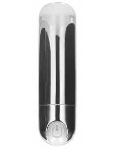 Mini Vibro Bullet Up 7.7 x 2cm Argenté