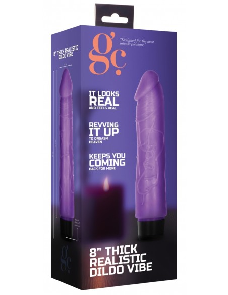 Gode vibrant Dildo Vibe Thick 17 x 4.2cm Violet Gode vibrant Dildo Vibe Thick 17 x 4.2cm Violet