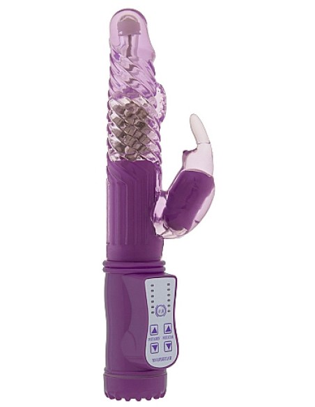 Vibro rabbit rotatif Vibe Coin 23cm Violet Vibro rabbit rotatif Vibe Coin 23cm Violet