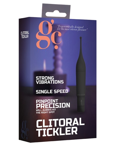 Stimulateur Clitoral Tickler Noir
