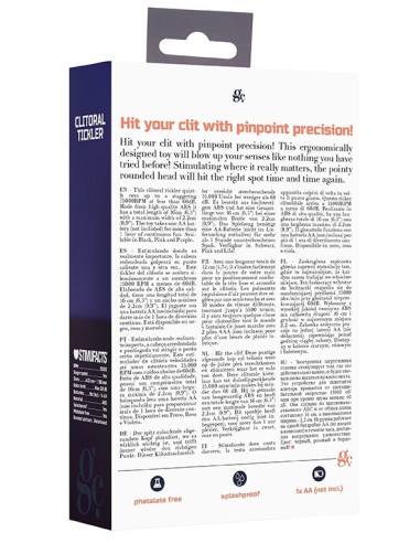 Stimulateur Clitoral Tickler Noir