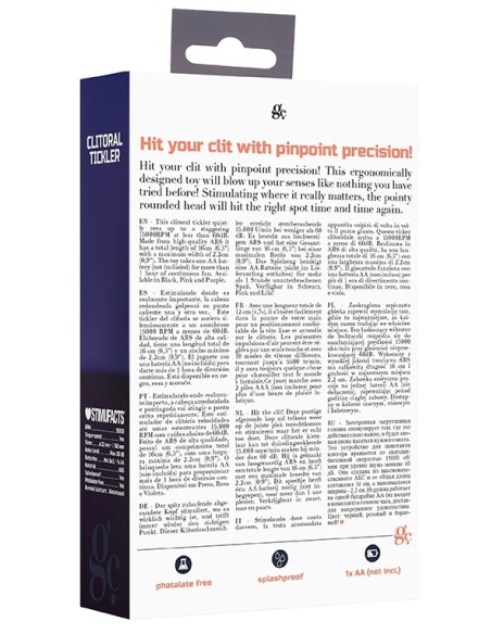 Stimulateur Clitoral Tickler Noir