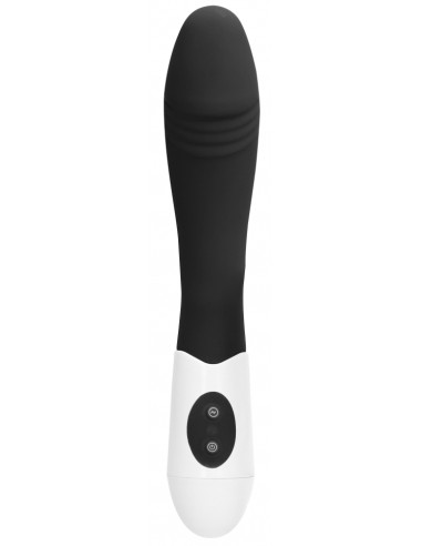 Vibro Ribbed Vibrator 12 x 3.7cm Noir
