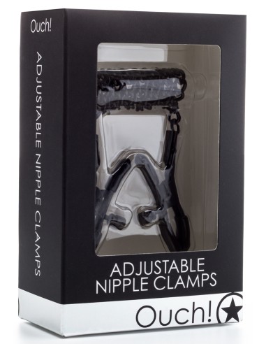 Pince-tétons ajustables Nip Secrets Noires - Pinces à Seins - 2