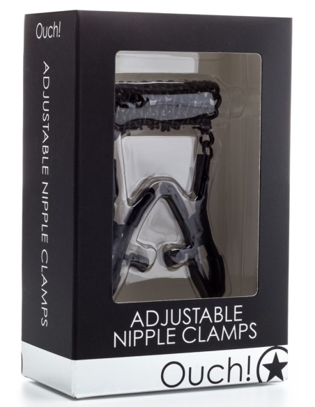 Pince-tétons ajustables Nip Secrets Noires - Pinces à Seins - 2