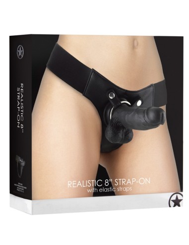 Gode ceinture Realistic Strap-On 16 x 4cm