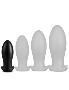 Plug Drakar Egg S 10 x 4.5cm Noir